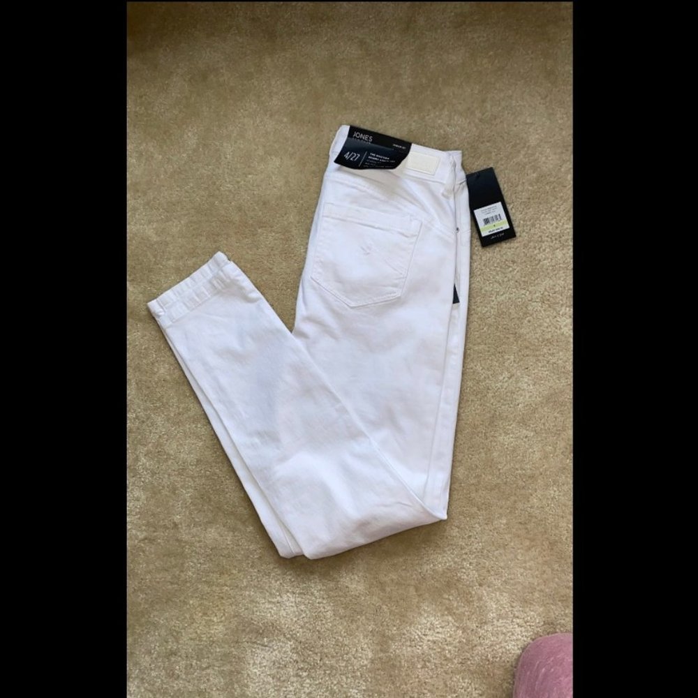Jones New York skinny jeans white